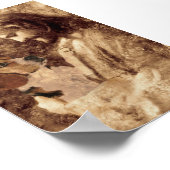 Beagle, Gott, Jesus quietscht uns an seiner Liebe Poster (Ecke)