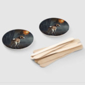 Beagle Halloween Beängstigend Fächer (Non-assembled)