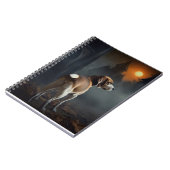 Beagle Halloween Beängstigend Notizblock (Linke Seite)