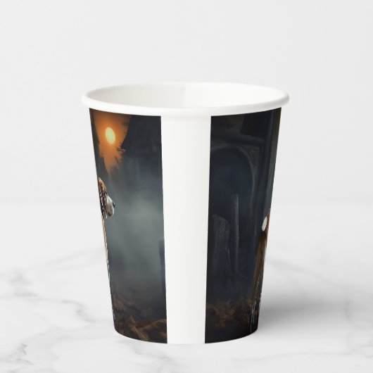 Beagle Halloween Beängstigend Pappbecher (Links)