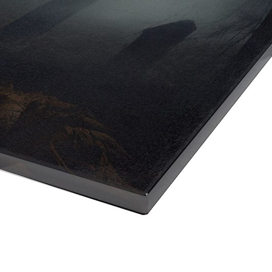 Beagle Halloween Beängstigend Schneidebrett (Ecke)