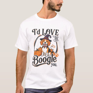Beagle Halloween Boogle Du Hundeliebhaber T-Shirt