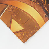 Beagle Halloween Spooky Fleecedecke (Ecke)