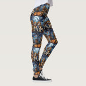 Beagle Halloween Spooky Leggings (Rechts)
