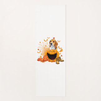 Beagle Halloween T-ShirtBeagle Hund Halloween Yogamatte