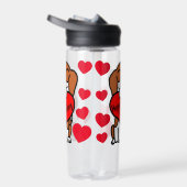 Beagle Happy Birthday Hund Lover Trinkflasche (Rechts)