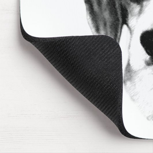 Beagle Happy Face Mousepad (Ecke)