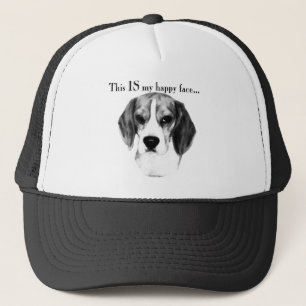Beagle Happy Face Truckerkappe