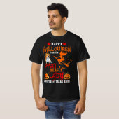 Beagle Happy Halloween Crazy Beagle Lady T-Shirt (Vorne ganz)