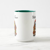 Beagle hässliche Hunde Gesicht Tasse (Zentrum)