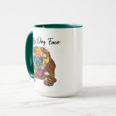 Beagle hässliche Hunde Gesicht Tasse (Vorderseite Links)