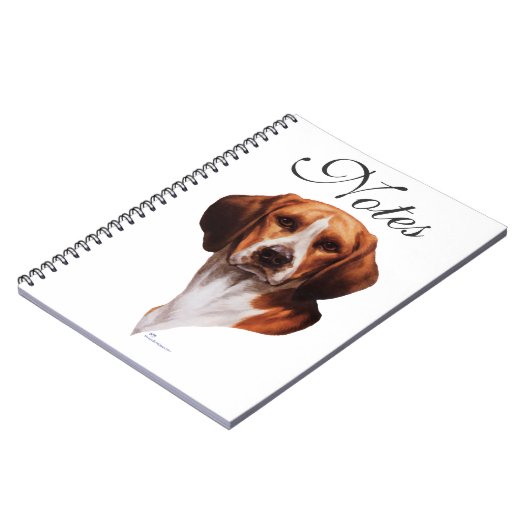 Beagle Head Study Notizblock (Linke Seite)