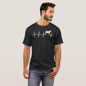 Beagle Heartbeat Beagle T-Shirt (Vorne ganz)