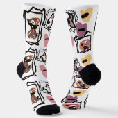 Beagle hearts  socken (Gewinkelt)