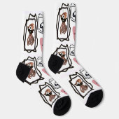 Beagle hearts  socken (Rechts)