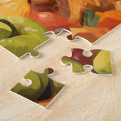 Beagle Herbst Erntedank Puzzle (Seite)