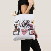 Beagle-Herzen Tasche (Von Nahem)