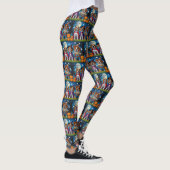 Beagle Hogs Pumpkin Halloween Funny Leggings (Rechts)