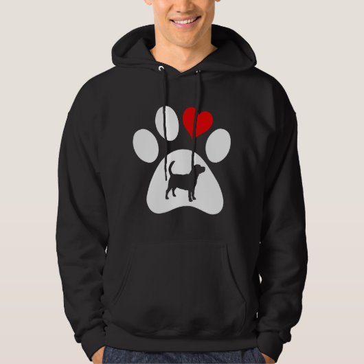 Beagle Hoodie (Vorderseite)