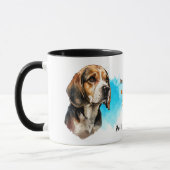 Beagle Hound Dog Loyal Friend Tasse (Links)