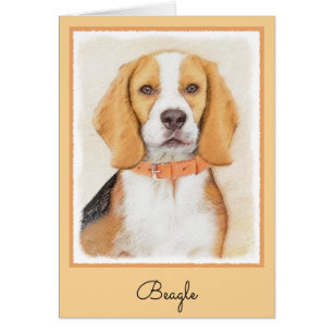 Beagle Hound Dog Malerei Original Tierart