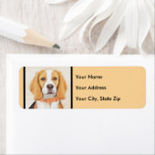 Beagle Hound Dog Malerei Original Tierart (Insitu)