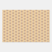 Beagle Hound Dog Malerei Original Tierart Geschenkpapier Set (Vorderseite)