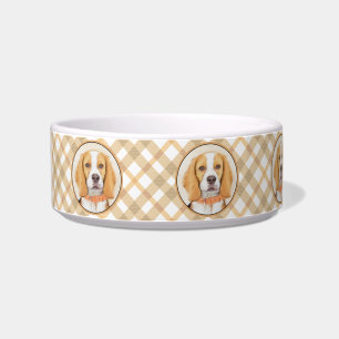 Beagle Hound Dog Malerei Original Tierart Napf