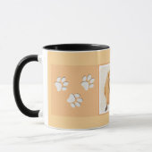 Beagle Hound Dog Malerei Original Tierart Tasse (Links)