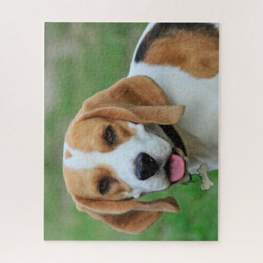 Beagle Hound Dog Puzzle (Vertikal)