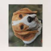 Beagle Hound Dog Puzzle (Vertikal)