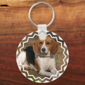 Beagle Hound Schlüsselanhänger (Vorderseite)