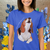 Beagle Howling, Personalisieren, Entschuldigung T-Shirt