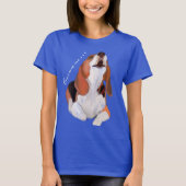 Beagle Howling, Personalisieren, Entschuldigung T-Shirt (Vorderseite)