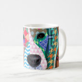 Beagle Hund 161 Kaffeetasse (VorderseiteRechts)