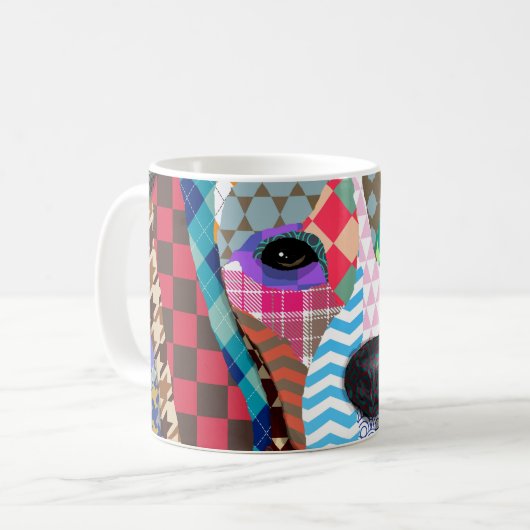 Beagle Hund 161 Kaffeetasse (Vorderseite Links)