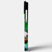 Beagle Hund Fahrrad St. Patrick's Day Case-Mate iPhone Hülle (Rückseite / Links)