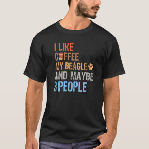 Beagle Hund für Mann oder Frau, den ich mag Coffee T-Shirt