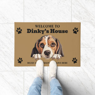 Beagle-Hund Fußmatte