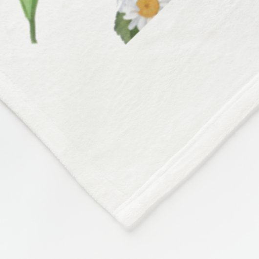 Beagle Hund Mama Bläschen Fleecedecke (Ecke)