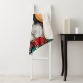 Beagle Hund mit Sonnenbrille Sherpadecke (Beispiel)