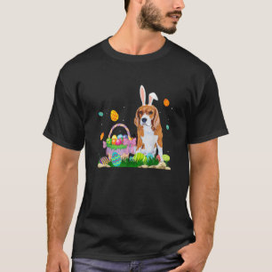 Beagle Hund Ostereier Sonnentag Ostern T-Shirt