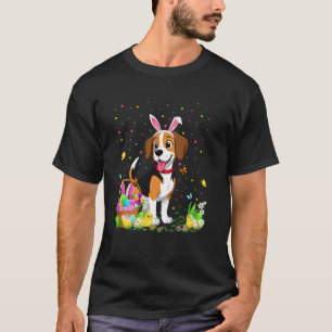 Beagle-Hund Ostereier-Suche Hasenohren Beagle Oste T-Shirt