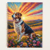 Beagle-Hund Planer (Vorderseite)