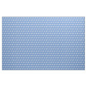 Beagle Hund Silhouette Pet Light Blue Stoff (Yard (91,4 cm))