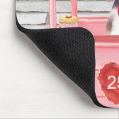 Beagle Hund Valentinstag Kissing-Stand Mousepad (Ecke)