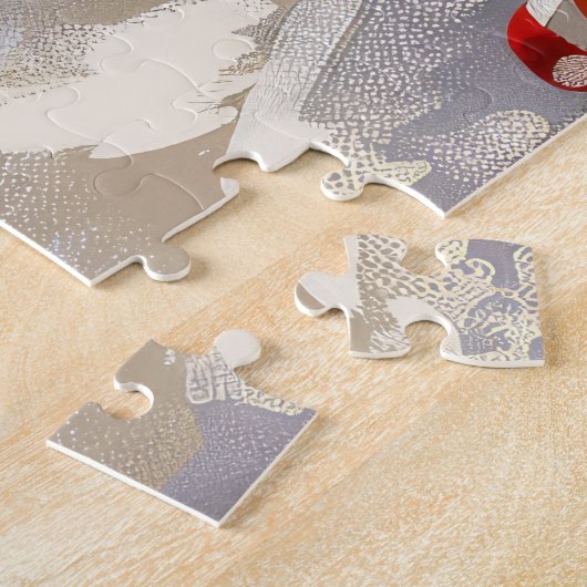 Beagle Hund Weihnachten Puzzle (Seite)