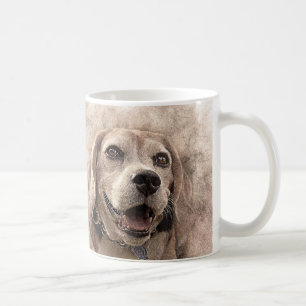 Beagle Hund Welpe Tasse Kaffee Tasse Cup