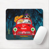 Beagle Hunde Beängstigendes Auto Mousepad (Mit Mouse)
