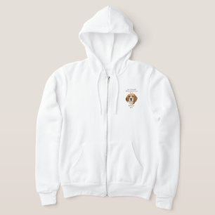 Beagle Hunde handgezeichnet Digitale Kunst Adorabl Hoodie